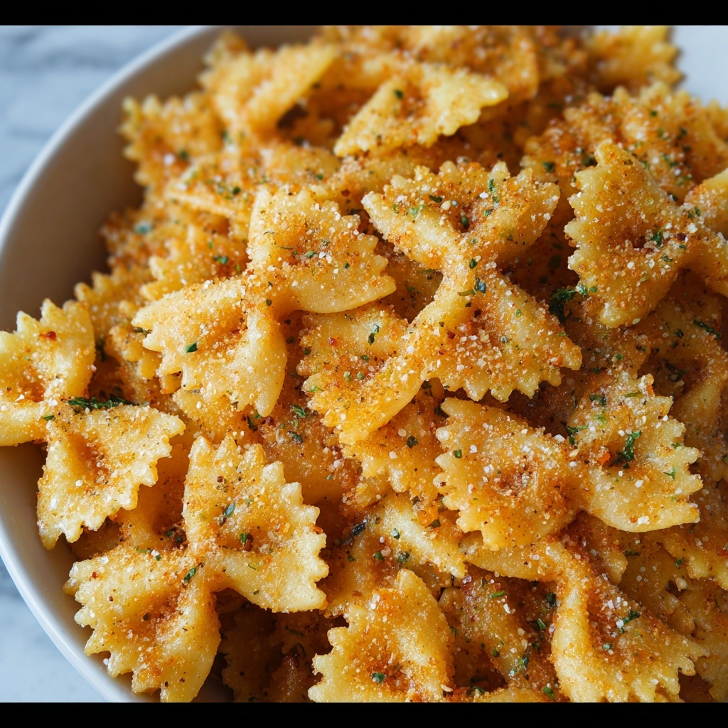 Crispy Pasta Chips Recipe - Recipe Image