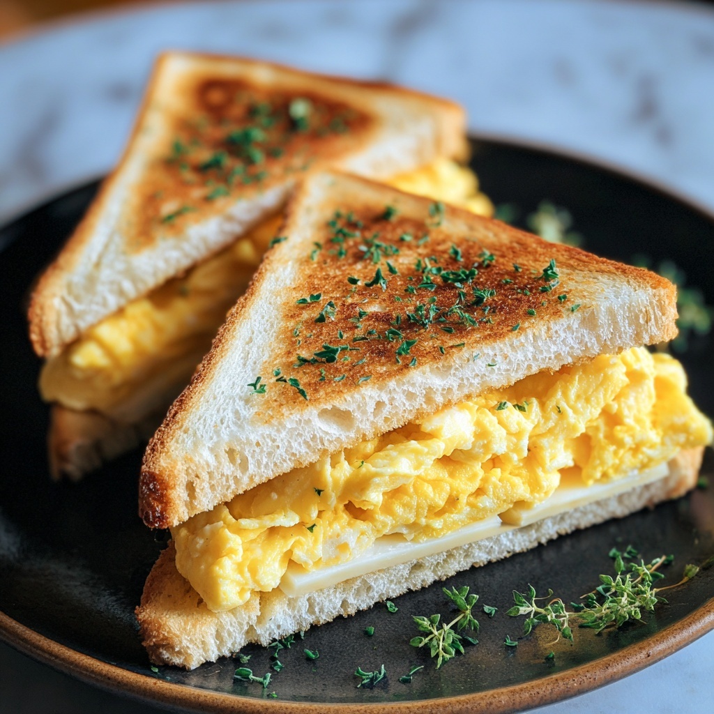 Japanese Egg Sandwich (Tamago Sando) Recipe - Recipe Image