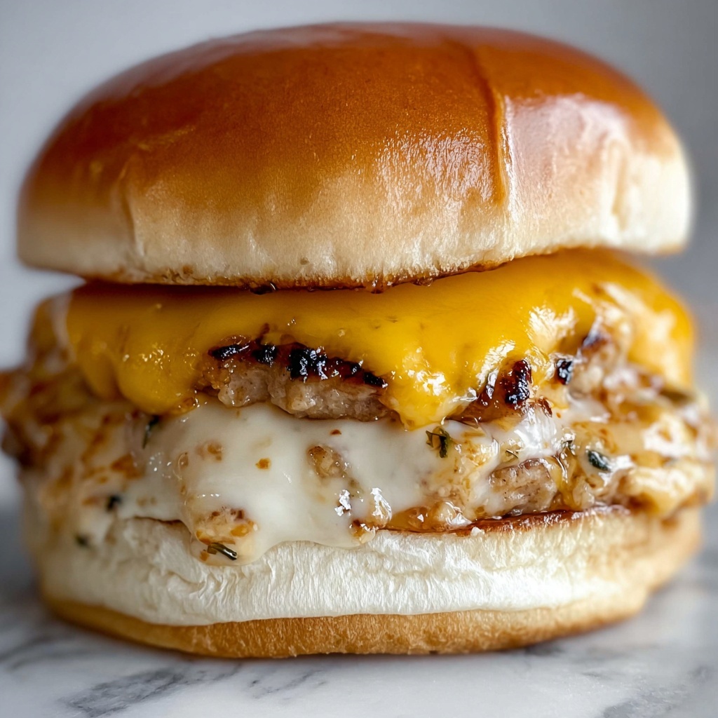 Smash Chicken Burger Recipe - Recipe Image