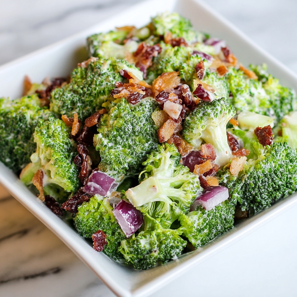 Creamy Broccoli Salad Recipe - Recipe Image