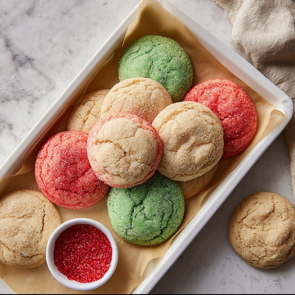 Christmas Snickerdoodles Recipe - Recipe Image