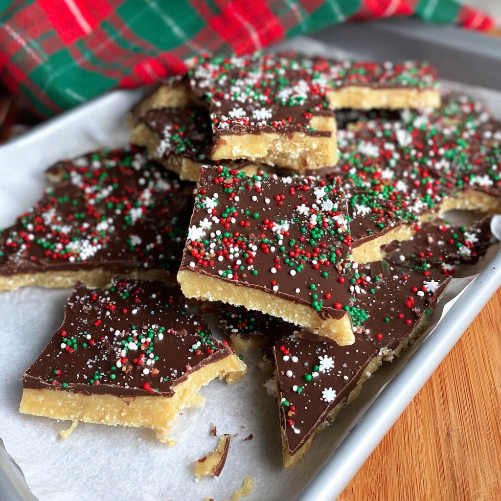 Christmas Crack (Cracker Toffee) - Recipe Image