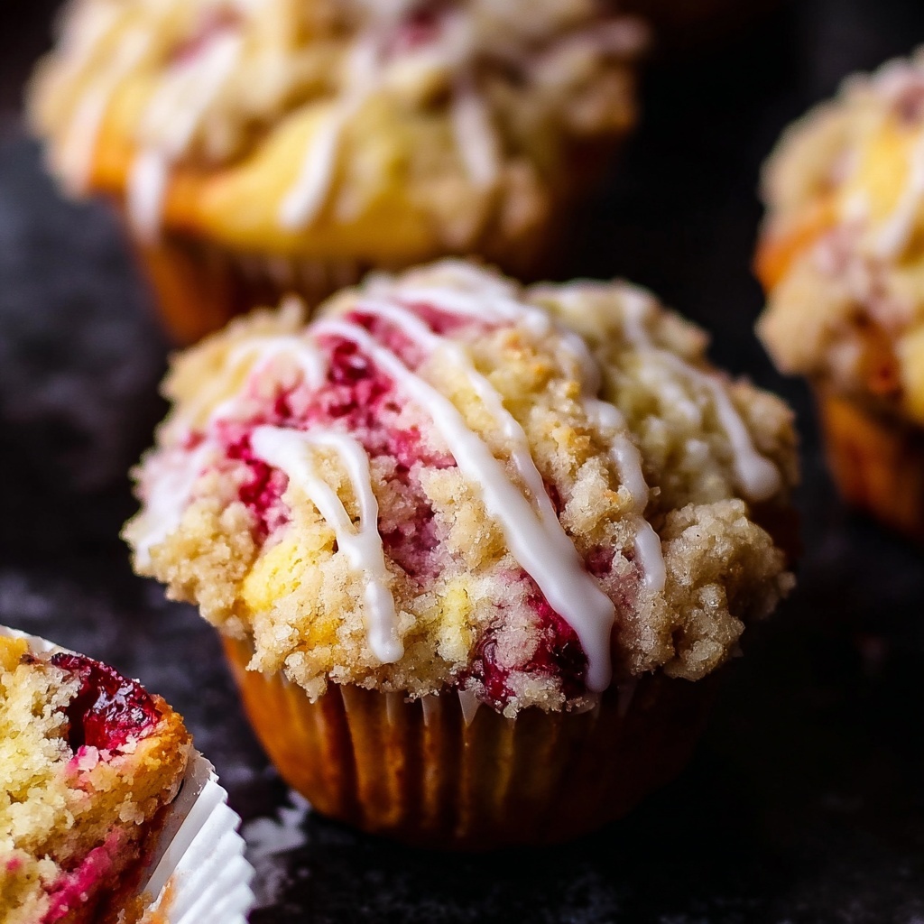 Raspberry Streusel Muffins Recipe - Recipe Image