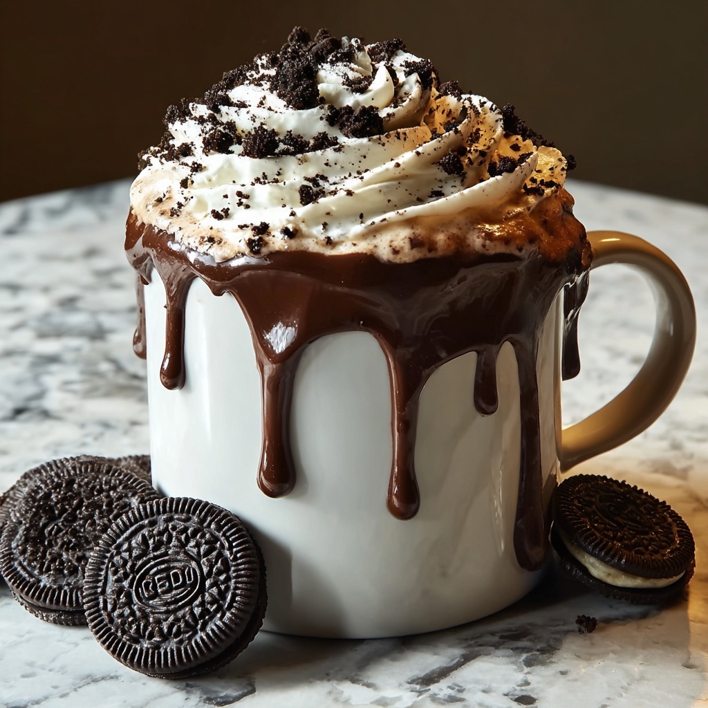 Decadent Oreo Hot Chocolate Recipe for Cozy Nights In Recipe - Recipe Image