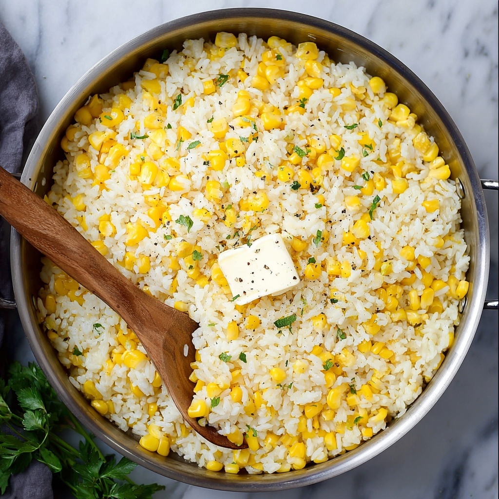 Buttered Corn Rice Recipe - Recipe Image