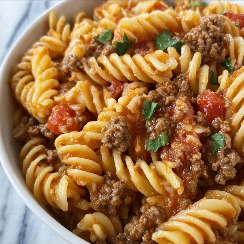 Cheesy Taco Pasta: 30-Minute Family Favorite Recipe - Recipe Image