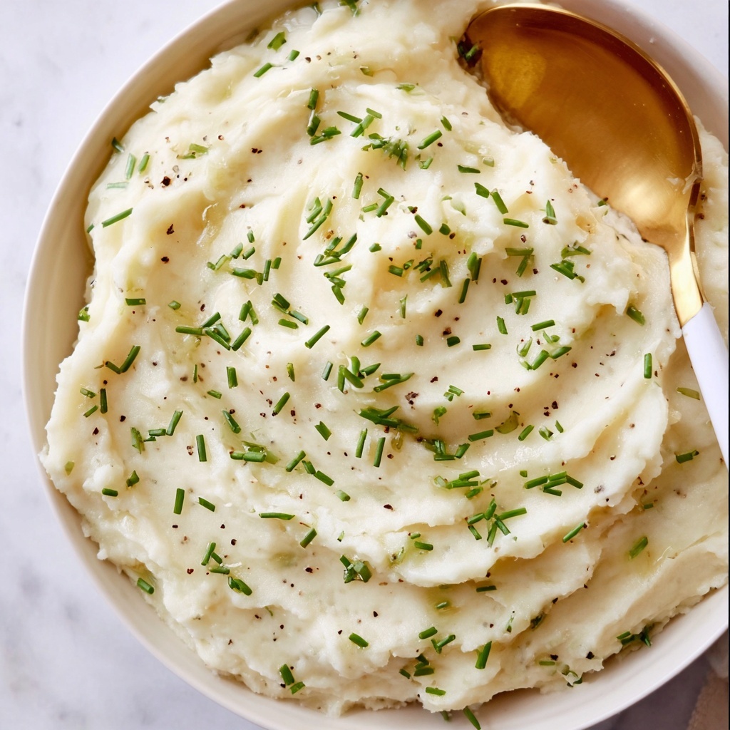 Creamy Boursin Mashed Potatoes Recipe - Recipe Image