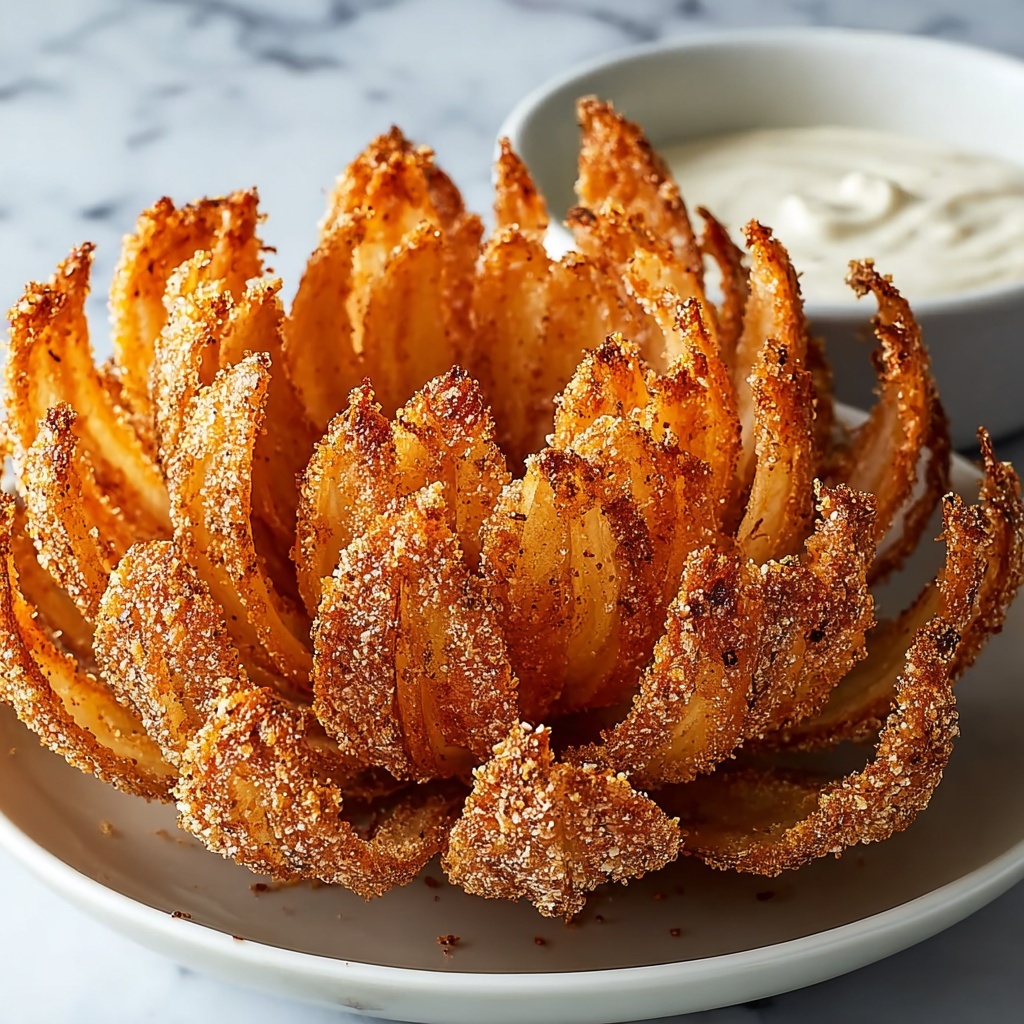 Air Fryer Blooming Onion Recipe - Recipe Image