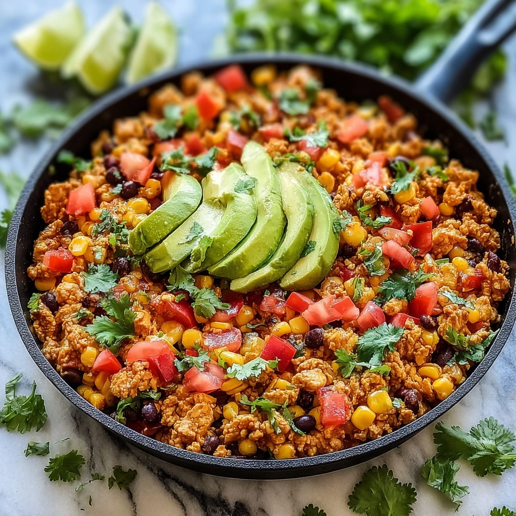Irresistible Turkey Taco Skillet Ready in 20 Minutes! Recipe - Recipe Image