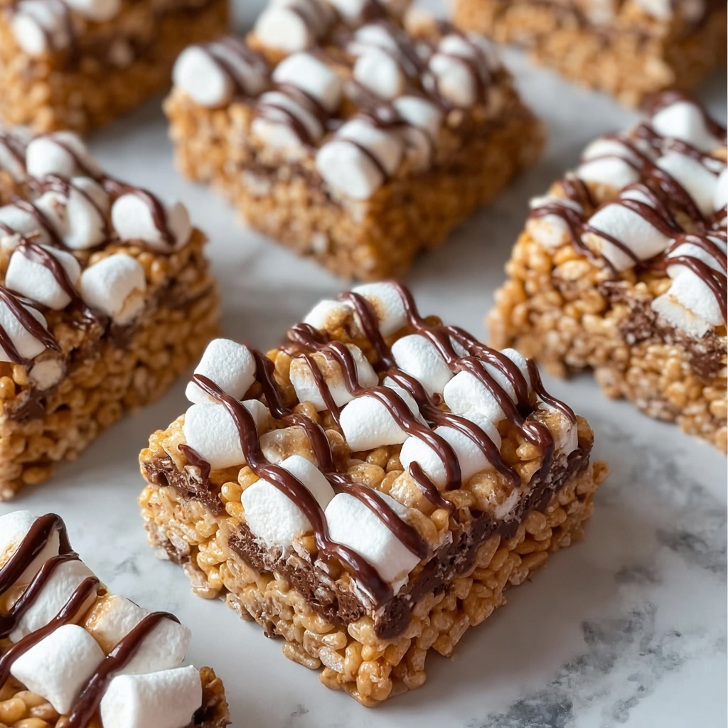 S'mores Rice Krispies Treats Recipe - Recipe Image
