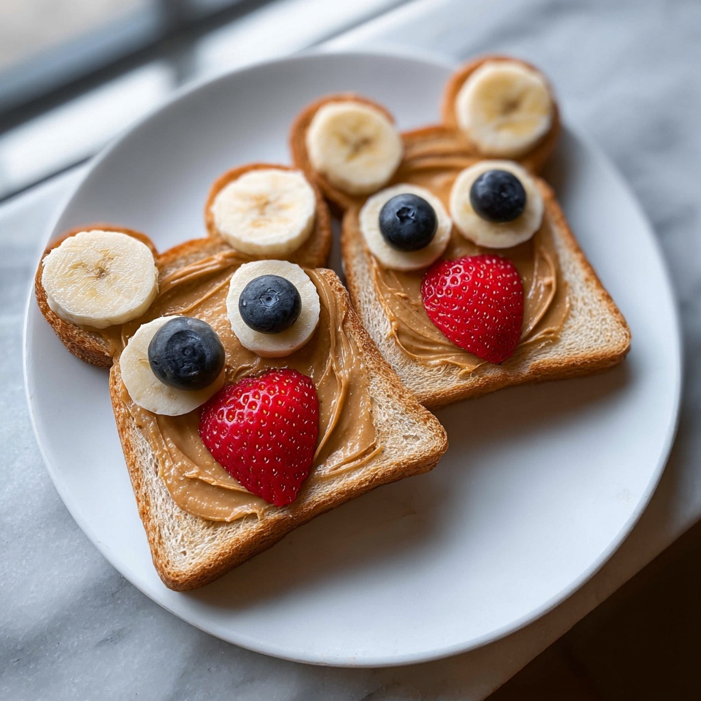 Fruity Teddy Bear Toasts Recipe - Recipe Image