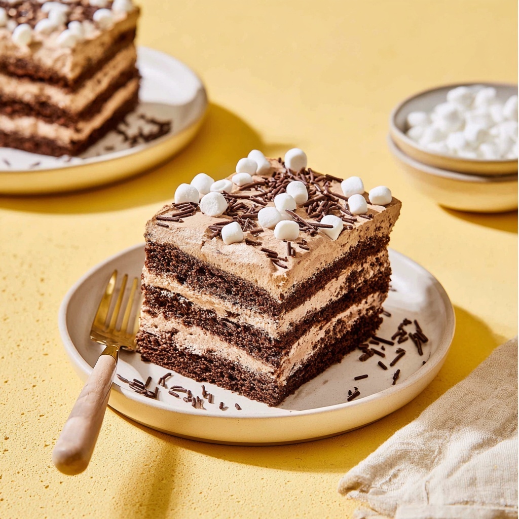 Hot Chocolate Icebox Cake Recipe - Recipe Image