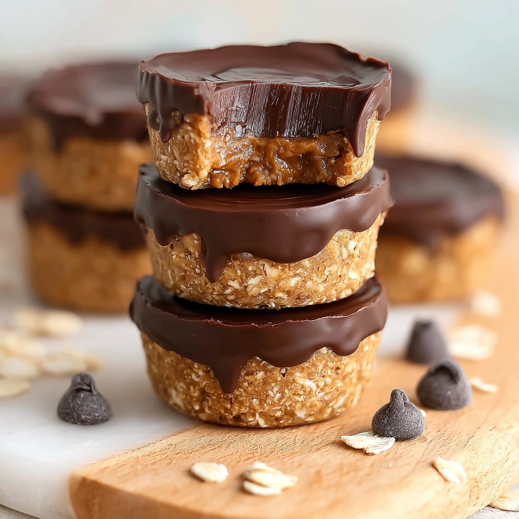 No Bake Peanut Butter Oat Cups Recipe - Recipe Image