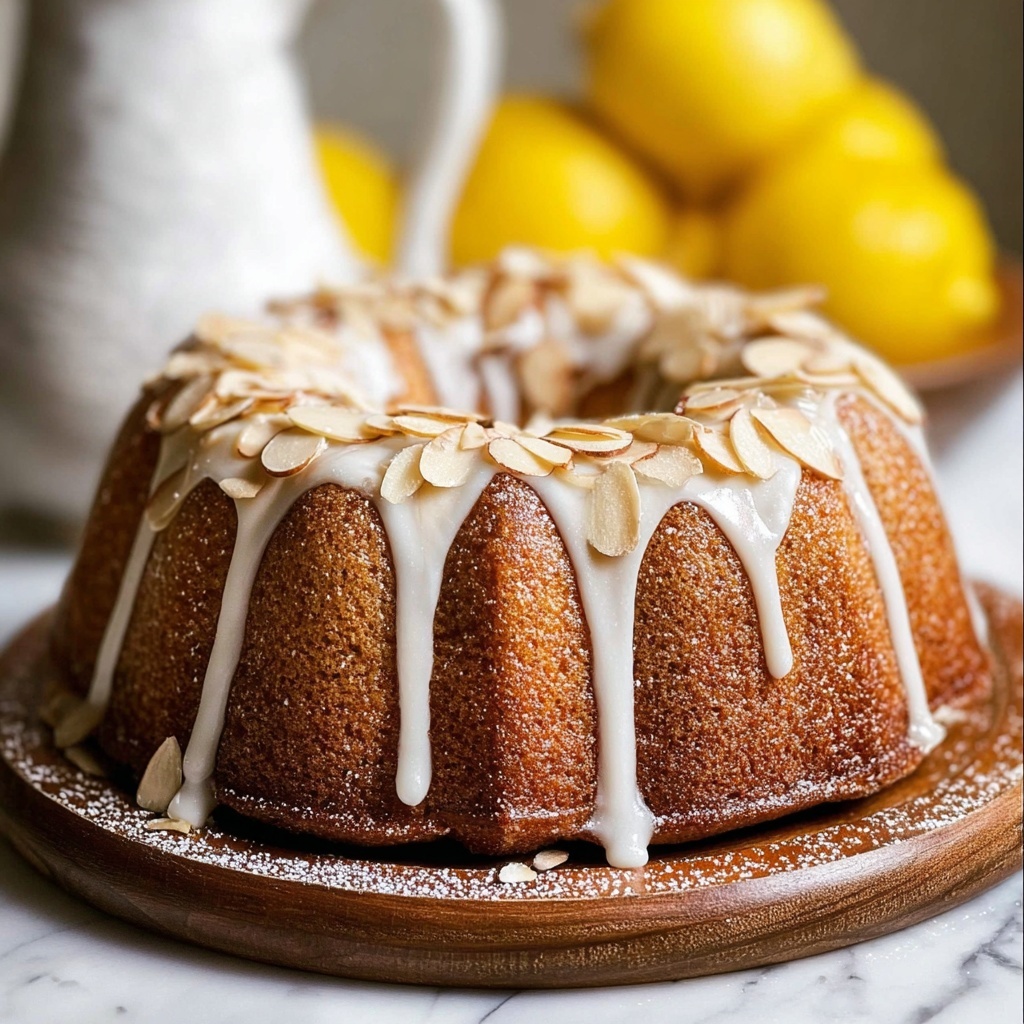 Limoncello Syrup Lemon Bundt Cake Recipe - Recipe Image