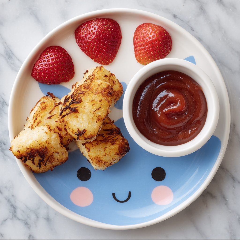 8 Minute Airfryer Cauliflower and Cheese Tots for Baby Led Weaning Recipe - Recipe Image