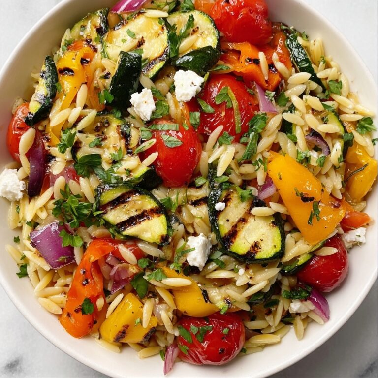 Roasted Vegetable Orzo Recipe