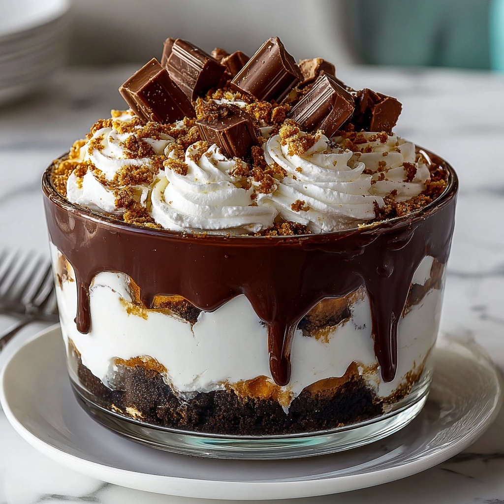 Chocolate Toffee Trifle Recipe - Recipe Image