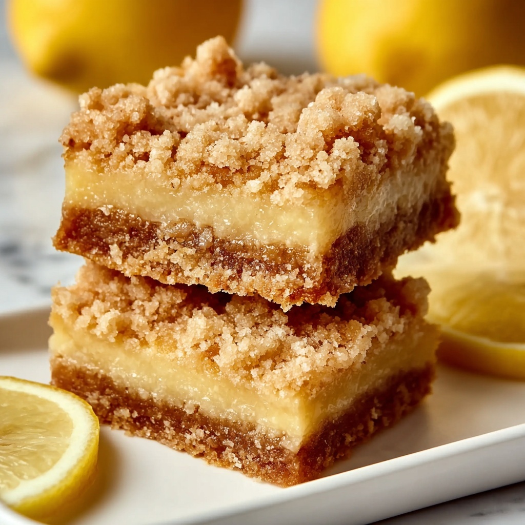 Homemade Lemon Crumb Bars Recipe - Recipe Image