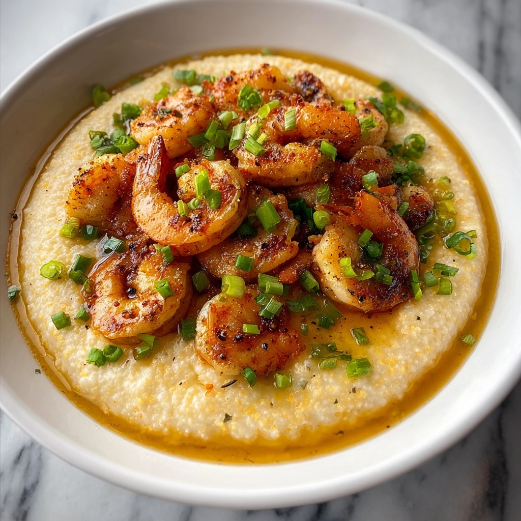 Authentic Southern Shrimp and Grits Recipe - Recipe Image