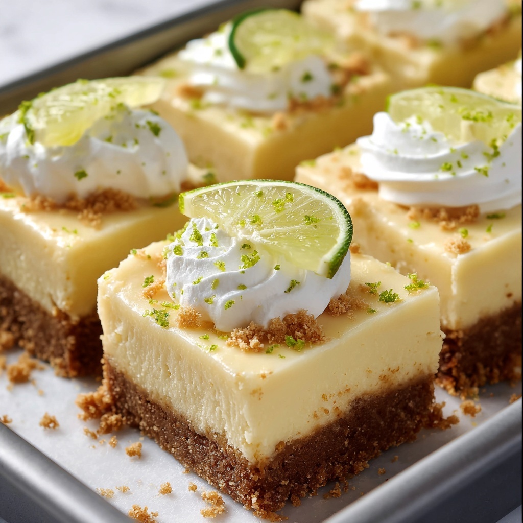 Key Lime Pie Bars Recipe - Recipe Image
