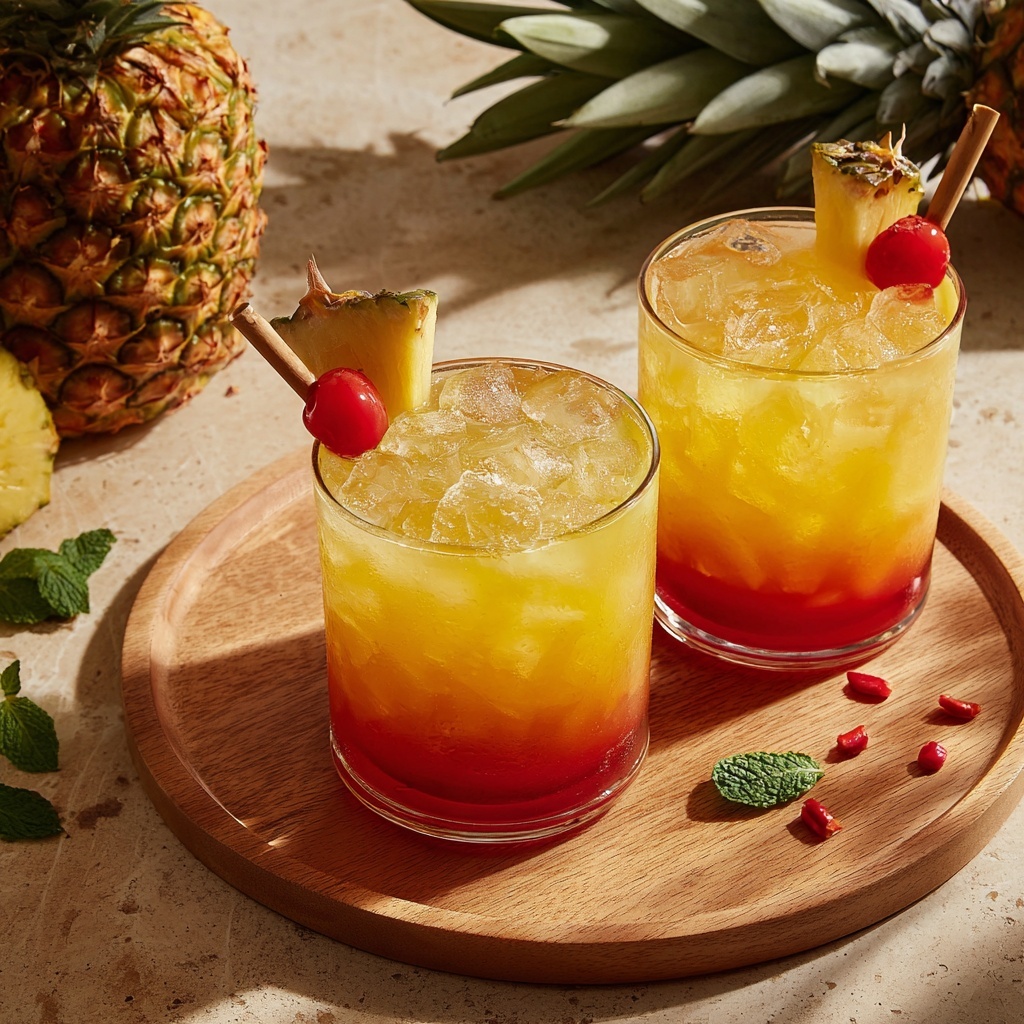 Pineapple Lemonade Punch Recipe - Recipe Image
