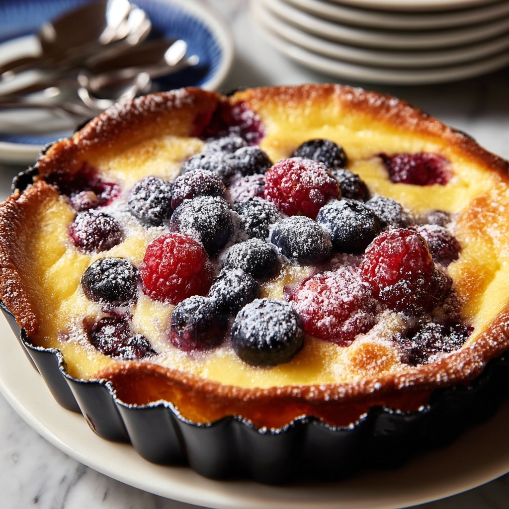 Cherry Clafoutis Recipe - Recipe Image