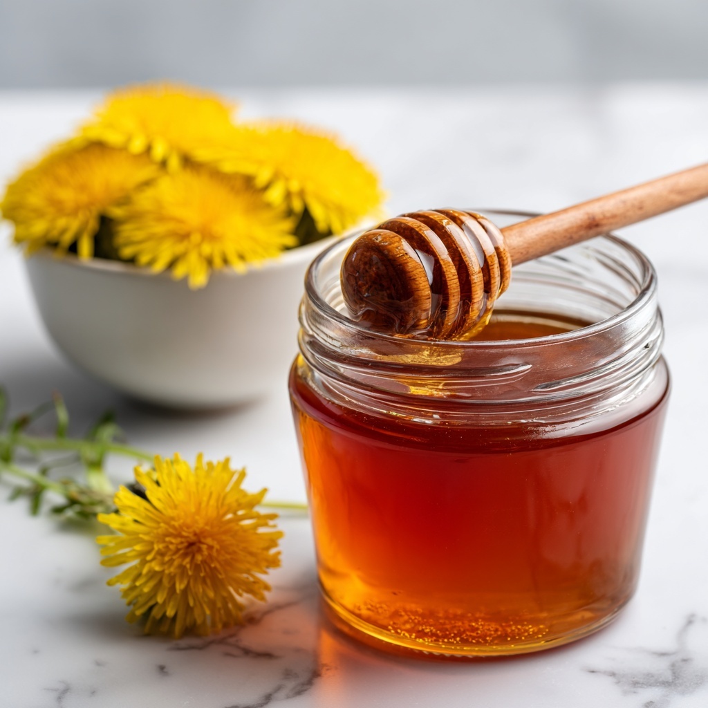 Dandelion Honey Recipe - Recipe Image