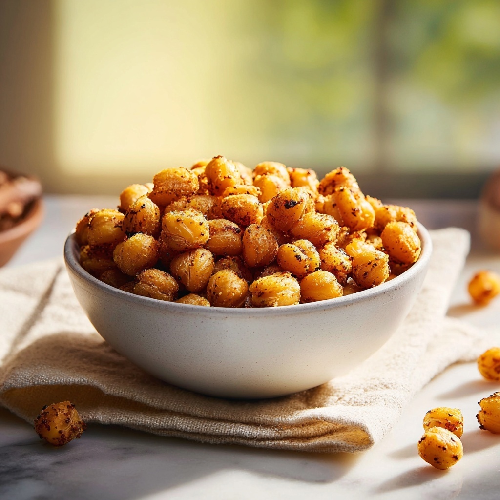 Ranch Crispy Roasted Chickpeas Recipe - Recipe Image