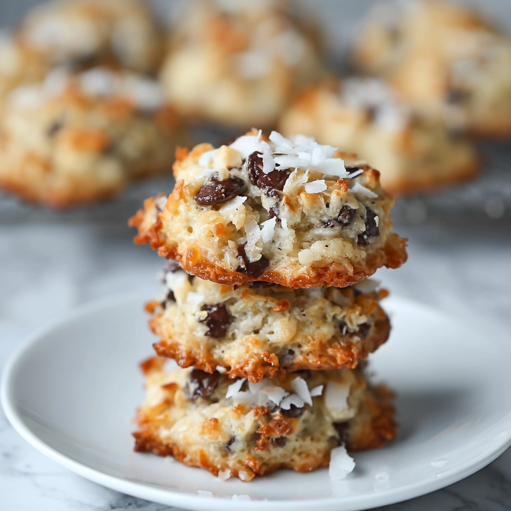 Small Batch Almond Joy Cookies Recipe - Recipe Image
