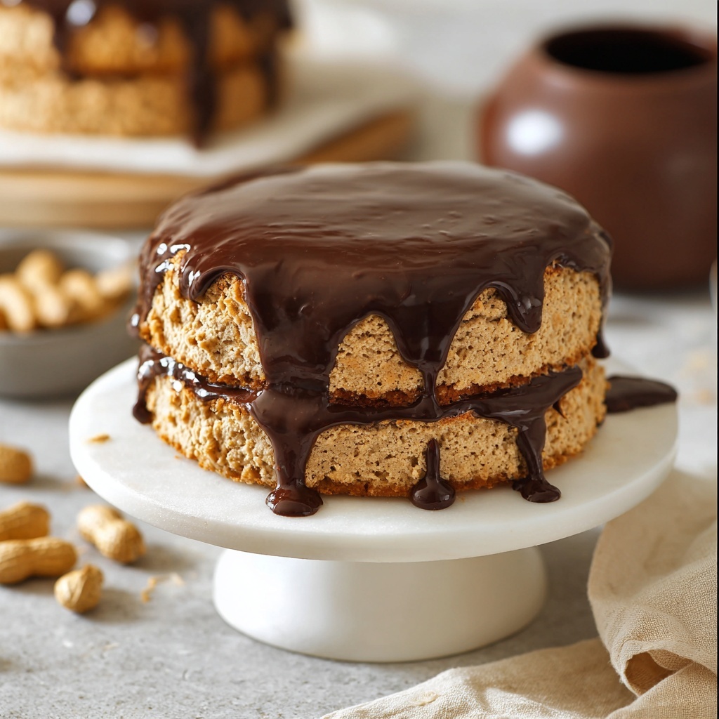 Peanut Butter Ganache Recipe - Recipe Image