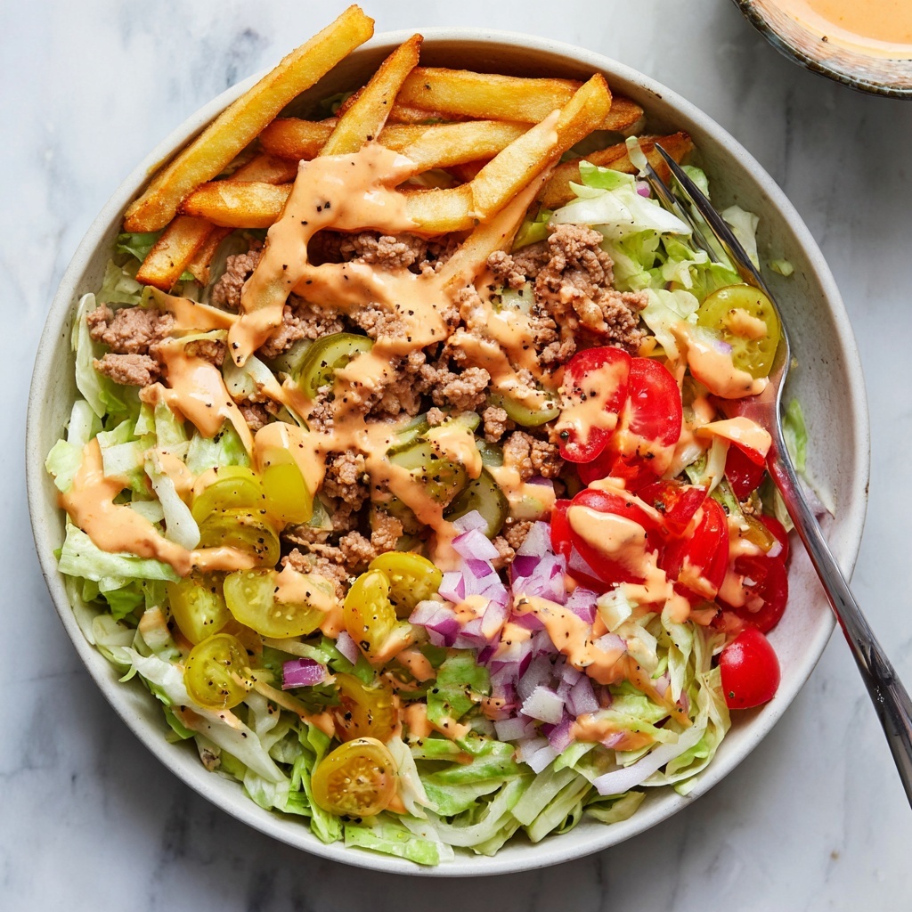 Smash Burger Bowls Recipe - Recipe Image