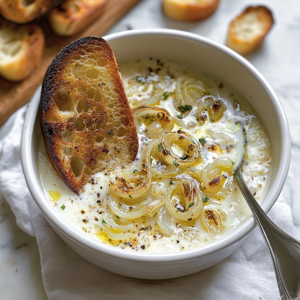 Country French Garlic Soup Recipe - Recipe Image