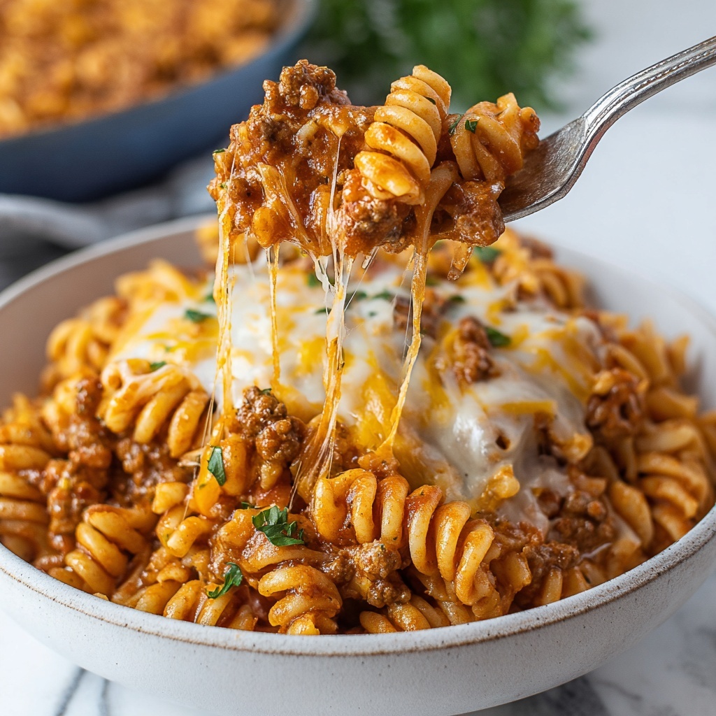 Easy Enchilada Pasta Recipe - Recipe Image