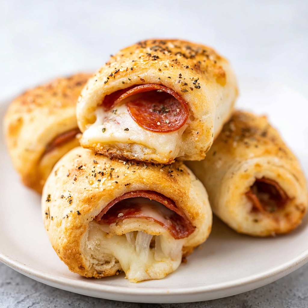 Easy Air Fryer Pepperoni Rolls Recipe - Recipe Image