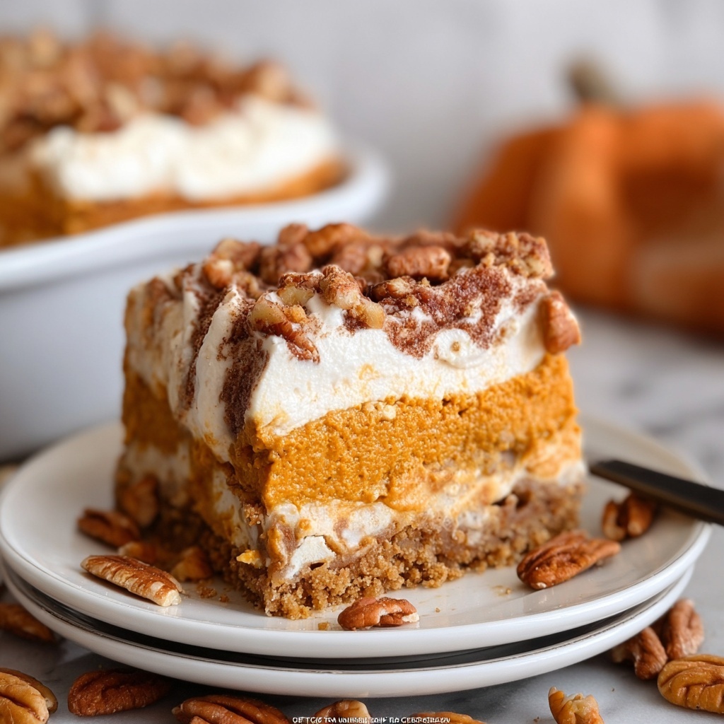 Pumpkin Earthquake Cake Recipe - Recipe Image