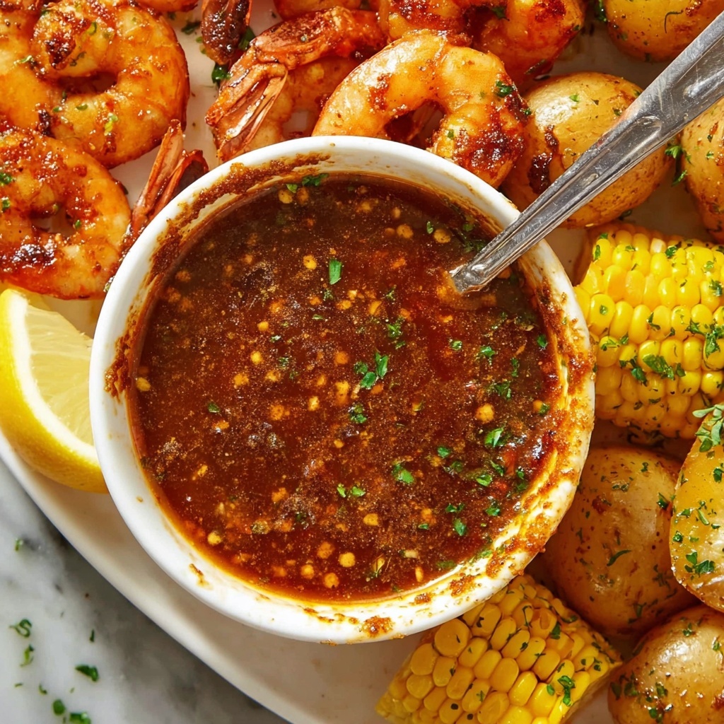Seafood Garlic Butter Dipping Sauce Recipe - Recipe Image