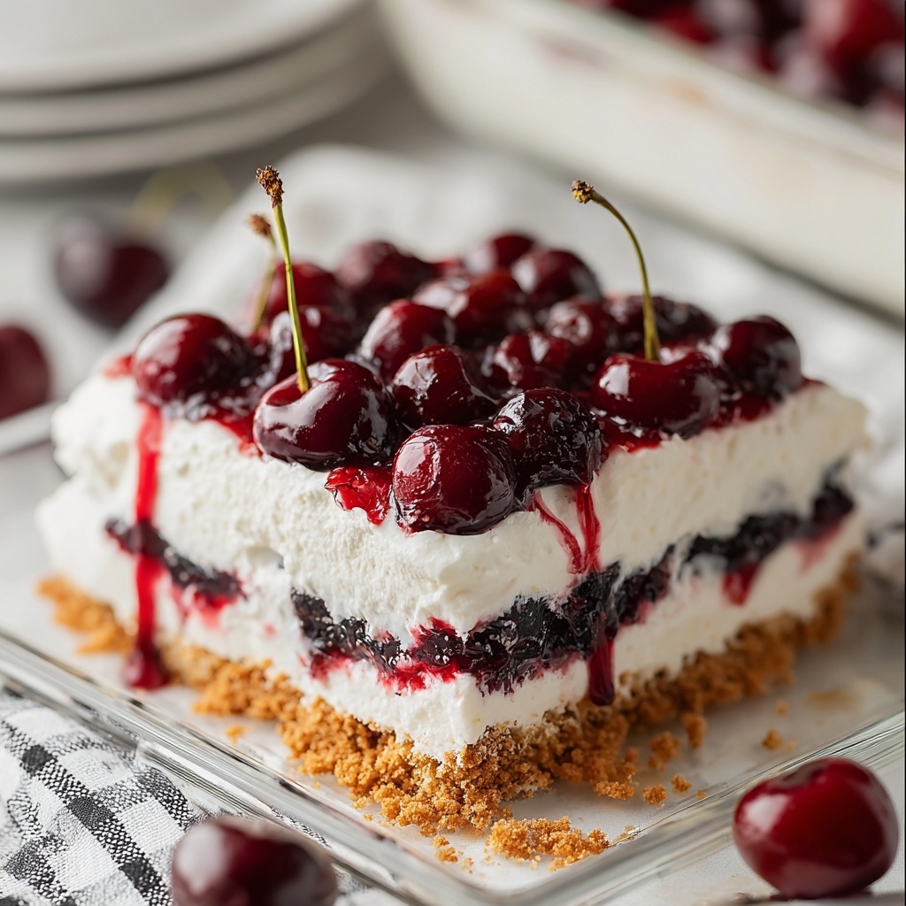 Cherry Delight Dessert Recipe - Recipe Image