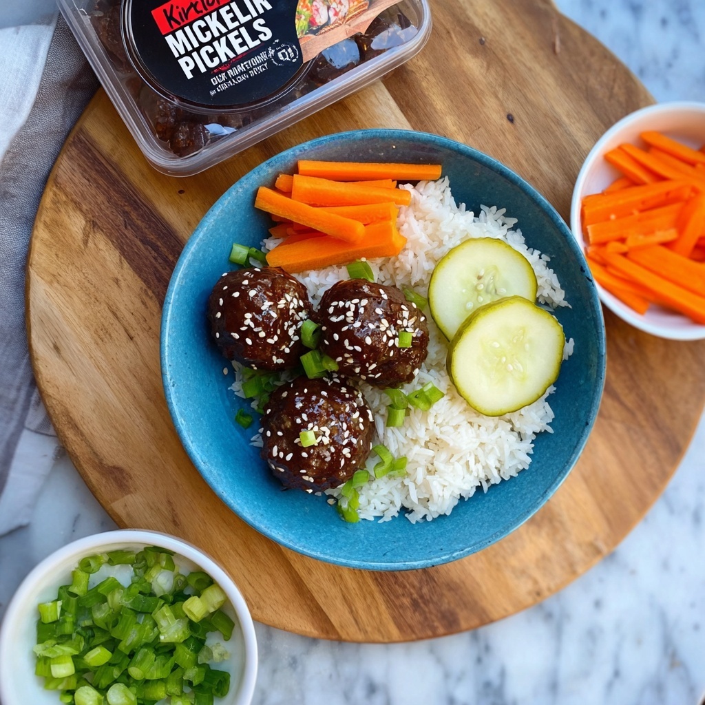 Korean Bulgogi Meatballs Recipe - Recipe Image