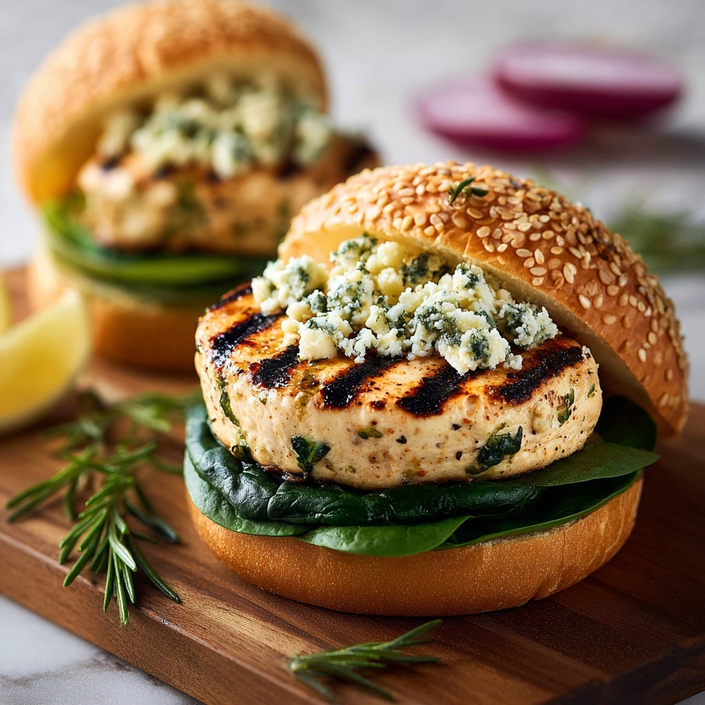 Spinach Chicken Burgers: The Ultimate Healthy Recipe - Recipe Image