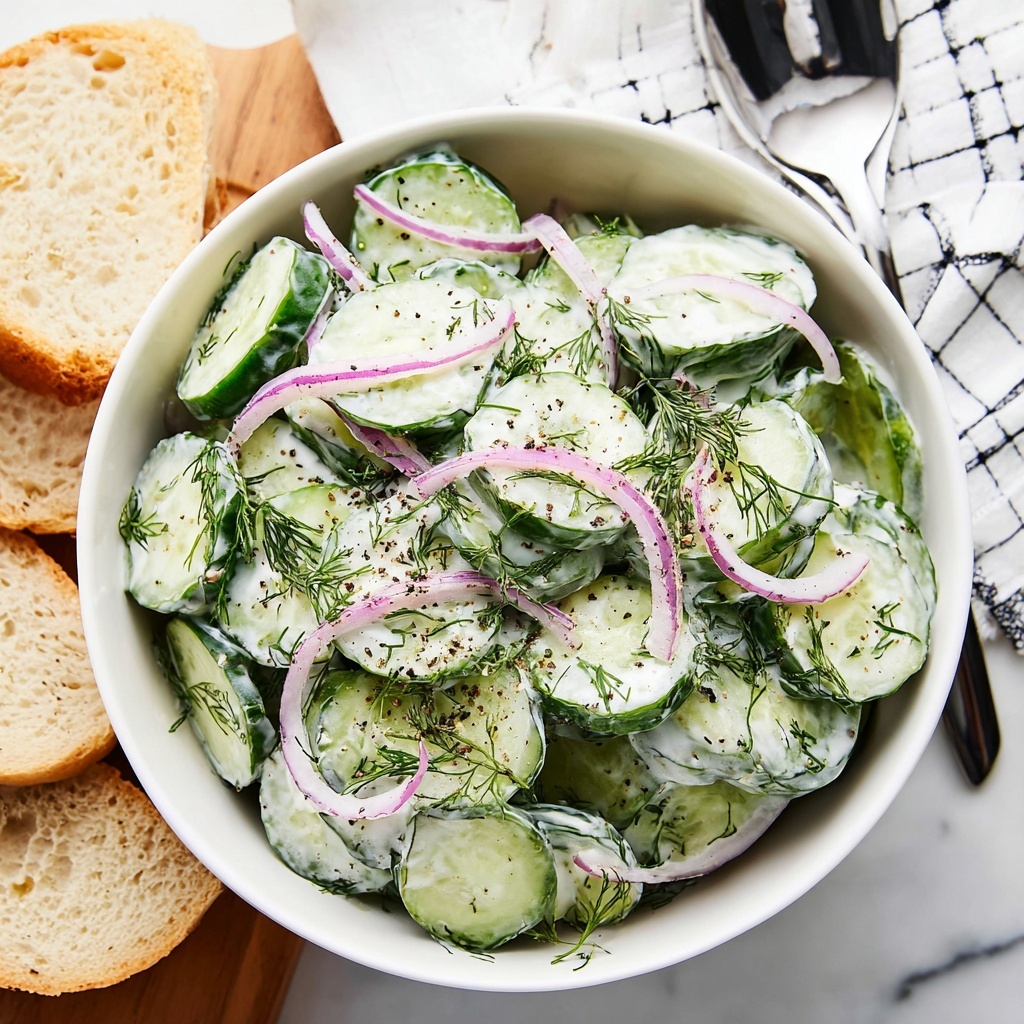 Cucumber Dill Salad Recipe - Recipe Image