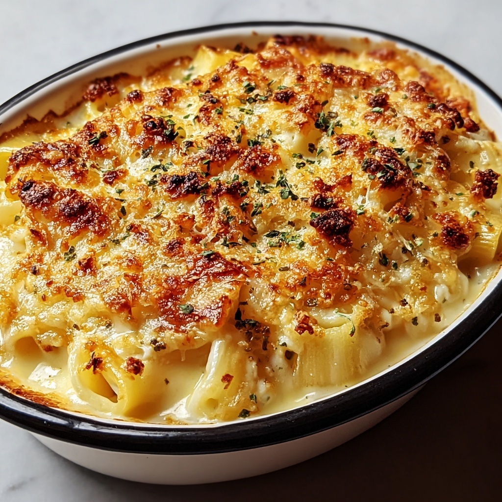 One-Pot Chicken Parmesan Mac & Cheese Recipe - Recipe Image