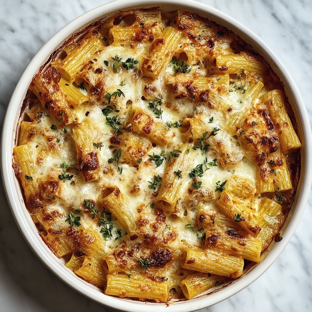 Creamy French Onion Pasta Recipe - Recipe Image