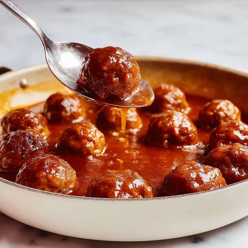 Honey Garlic Meatballs Recipe - Recipe Image