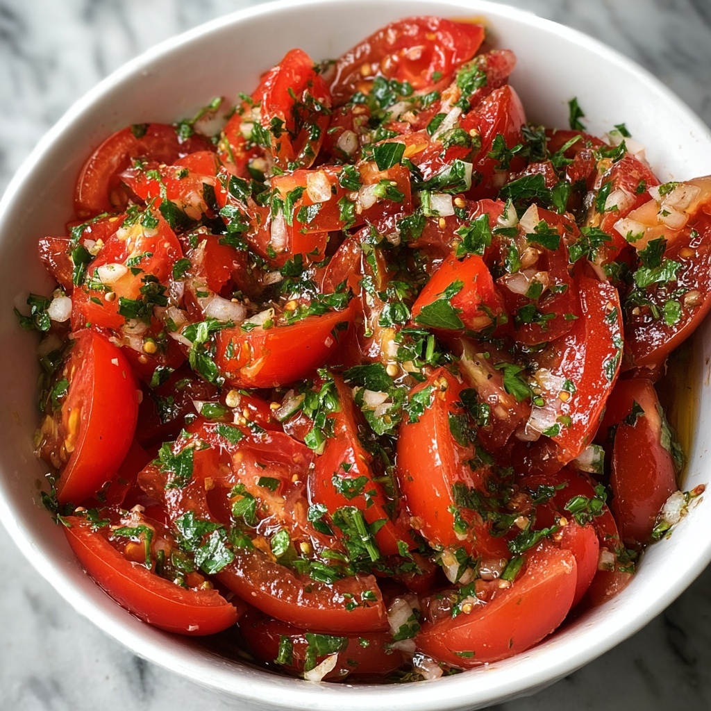 Lebanese Tomato Salad Recipe - Recipe Image