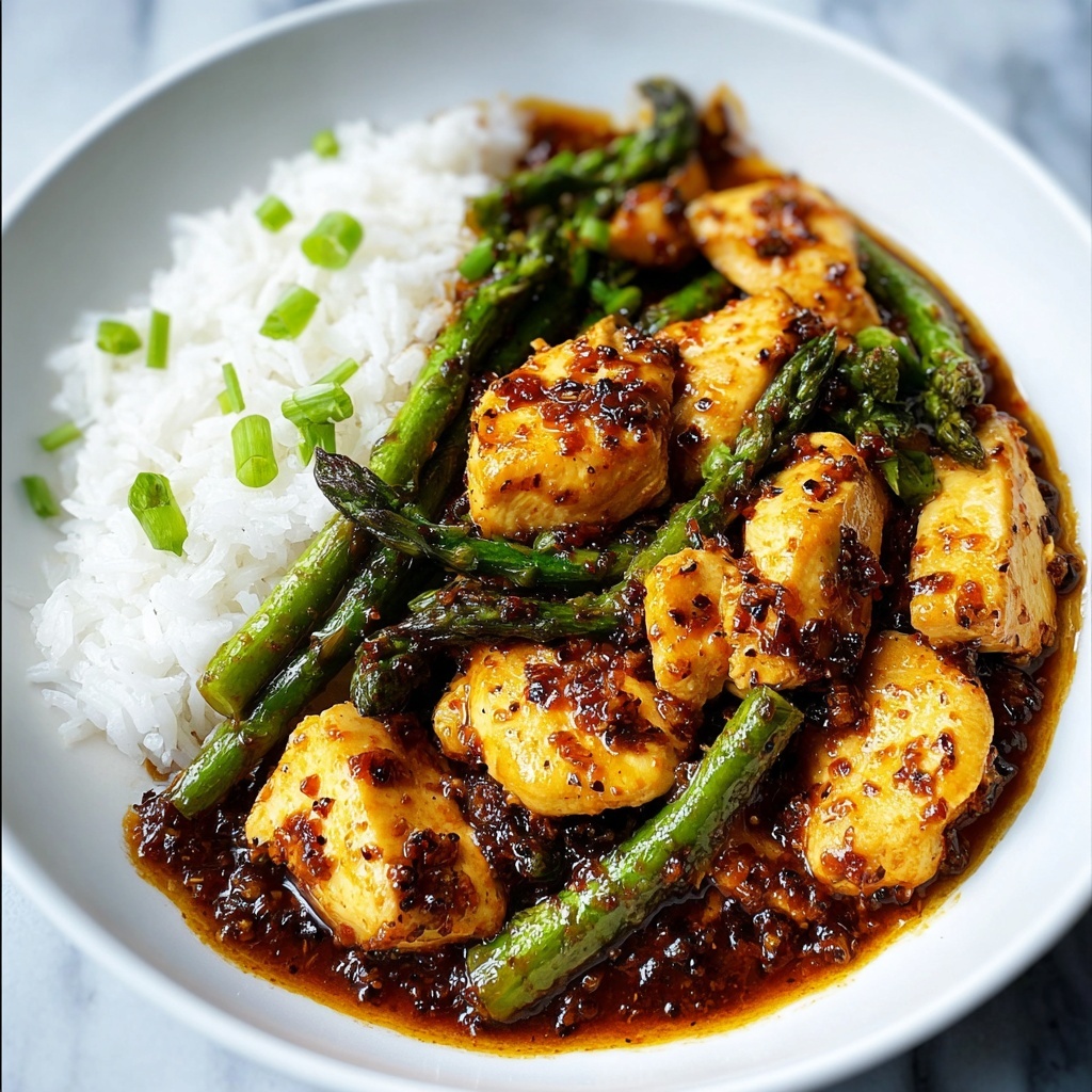 Turmeric Chicken and Asparagus Recipe - Recipe Image