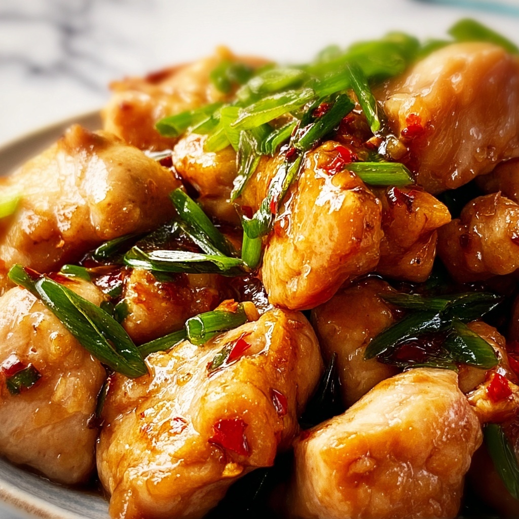 Chinese Scallion Chicken Recipe - Recipe Image