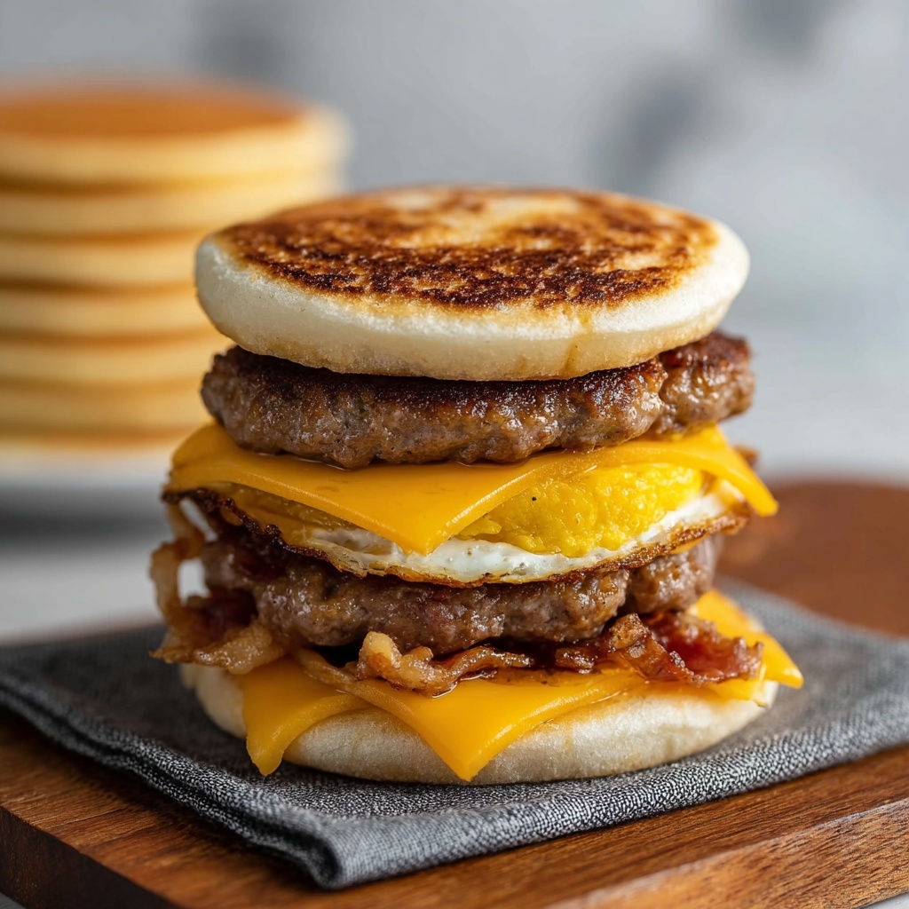 Homemade McGriddle Breakfast Sandwiches Recipe - Recipe Image