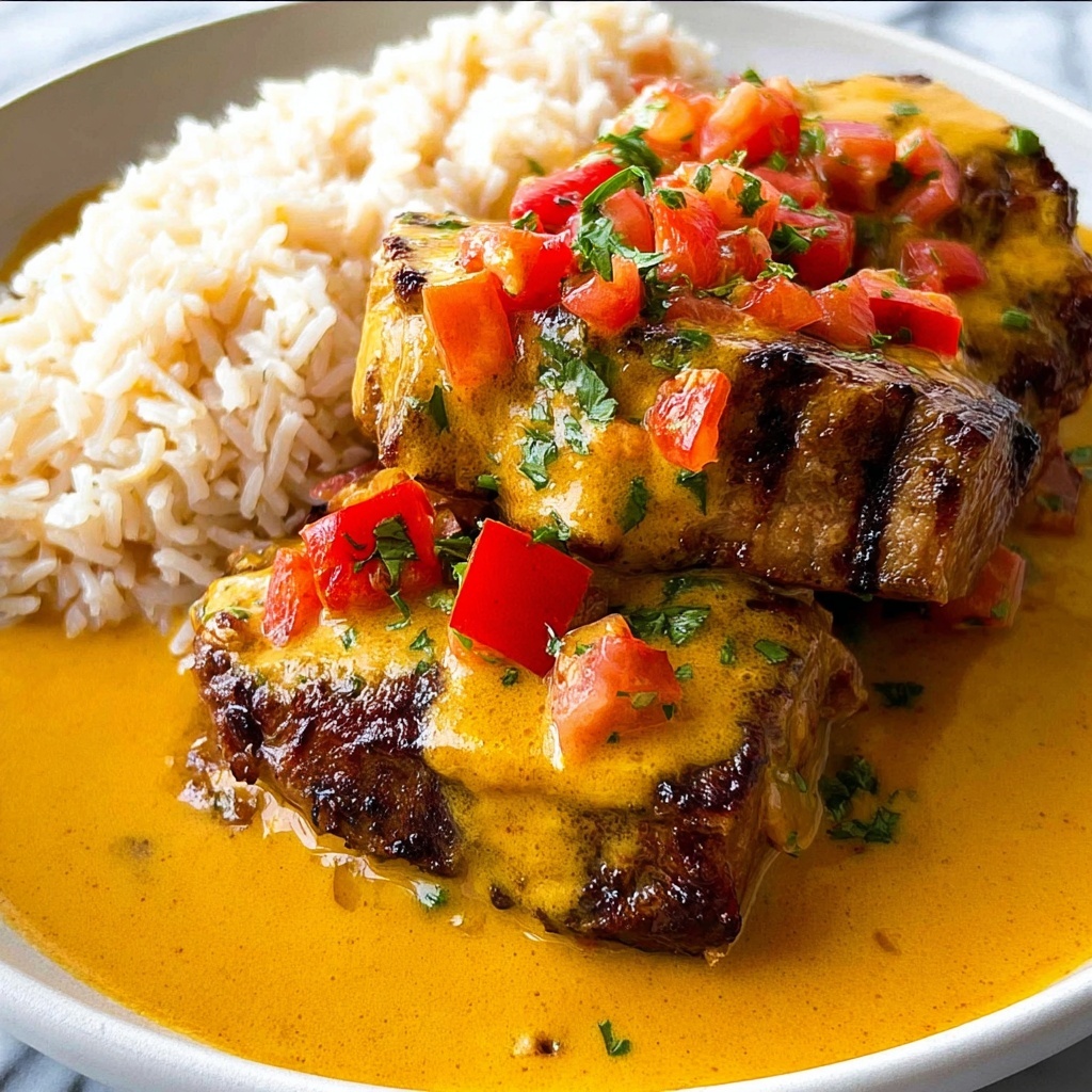 Creamy Peri-Peri Chicken with Rice Recipe - Recipe Image