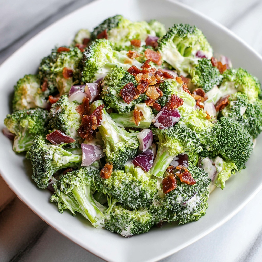 Creamy Broccoli Salad Recipe - Recipe Image