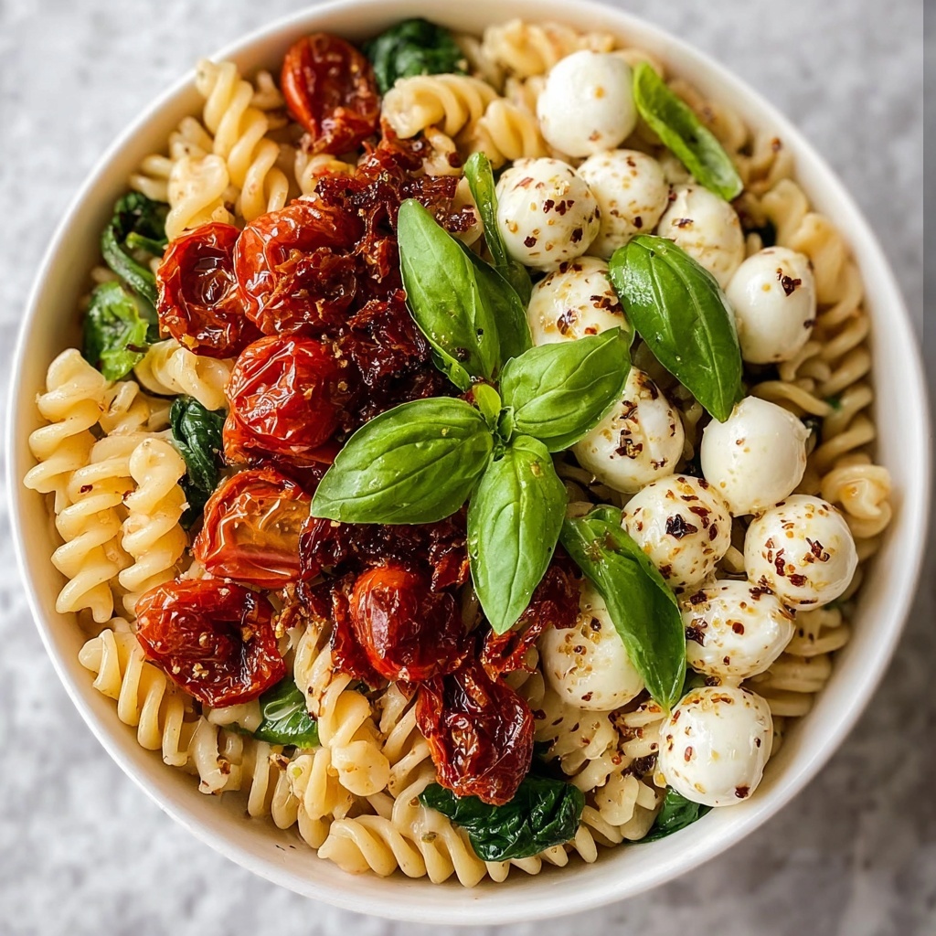 Sun Dried Tomato Pasta Salad Recipe - Recipe Image